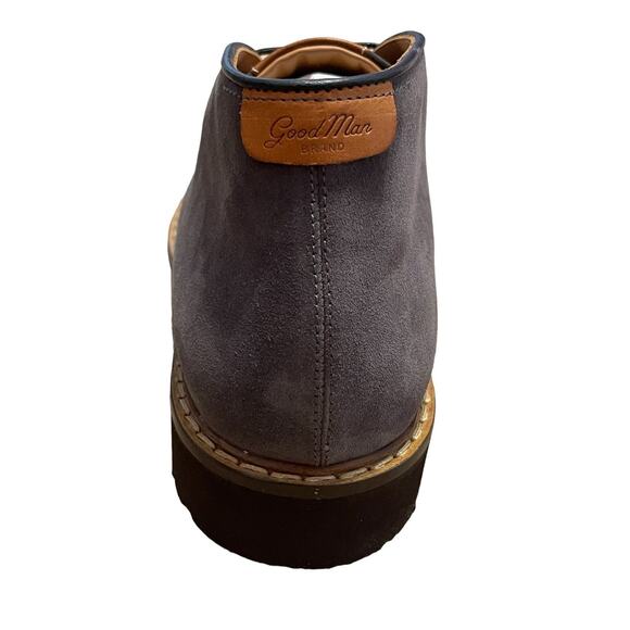 The Good Man Brand Mens Made in Italy Norwegian Chukka Boot Grey Size 9.5 NIB - Picture 3 of 8